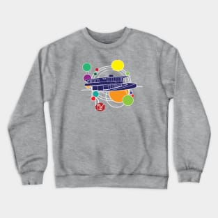 Retro Graphic design Crewneck Sweatshirt